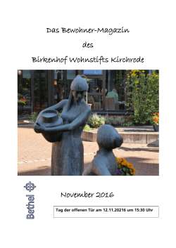 11/2016 - Birkenhof Wohnstift Kirchrode
