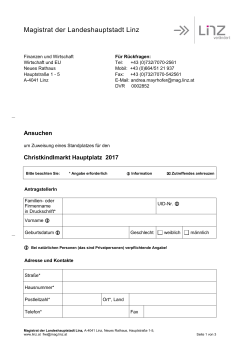 PDF-Datei (130 kB ) Christkindlmarkt Hauptplatz - Stadt Linz