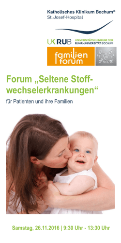 Forum Seltene Stoffwechselerkrankungen_B[...]