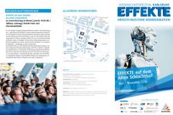 EFFEKTE auf dem Alten Schlachthof