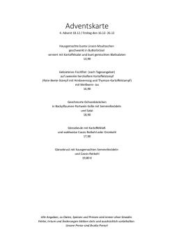 1. Adventkarte
