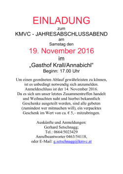 einladung