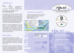 Goethe-Universit&auml;t &mdash; FINeST