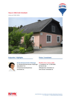 Haus in Gro&szlig;-Schollach Nieder&ouml;sterreich