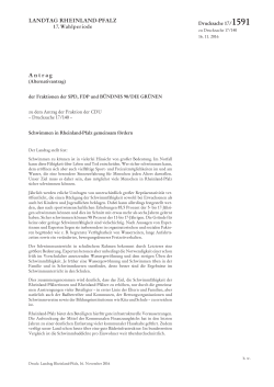 Drucksache 17/1591 - Landtag Rheinland