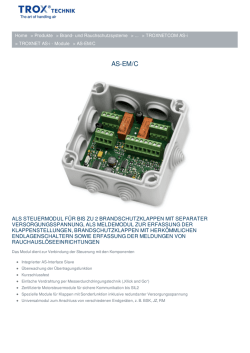 AS-EM/C - TROX GmbH
