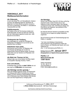 Infoblatt - Pfeiffer eV