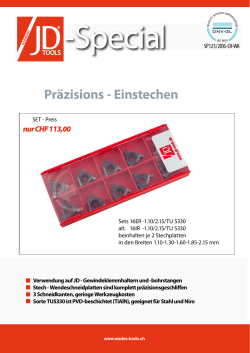 Einstechen 16ER - WADES tools GmbH