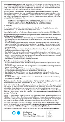 DE - Hochschule Bonn-Rhein-Sieg