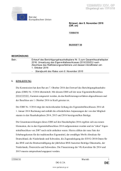 13584/16 / PDF, 376 KB - Österreichisches Parlament