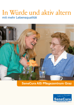 Hausfolder - SeneCura Pflegezentrum Graz