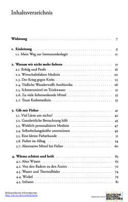 Inhaltsverzeichnis