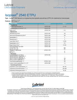 Isoplast 2540 ETPU