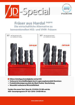 HDS-Fräser Set - WADES tools GmbH