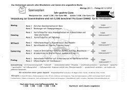 speiseplan - CJD Kaltenstein