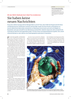 Sie haben keine neuen Nachrichten