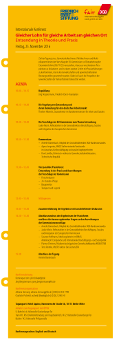Konferenzprogramm deutsch (PDF, 60 kB )