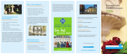 der Flyer "Evangelische Stadtführungen 2016" zur Ansicht und zum