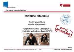 Infos - Wild Consulting | Training | Coaching GmbH