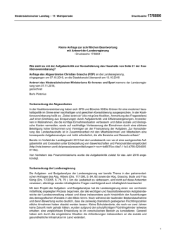 Drs. 17/6880 - Nieders&auml;chsischer Landtag