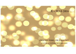 FF Katalog X-MAS 2016 - Friends Forever Zimbabwe