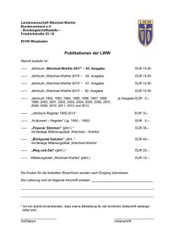Landsmannschaft Weichsel-Warthe