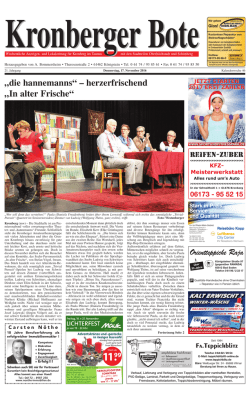 „die hannemanns“ – herzerfrischend „In alter