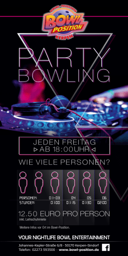 Bowl Position - Partybowling