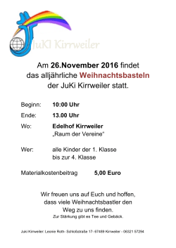 Plakat - Kirrweiler