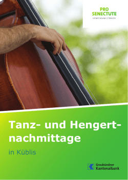 Tanz Küblis PlakatA6.indd - Pro Senectute Graubünden