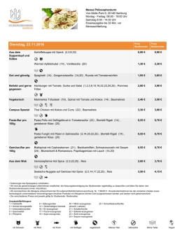 Druckversion PDF A4, hoch - Speisepl&auml;ne