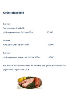 Gerichte ansehen
