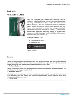 eBook // Wireless LANs