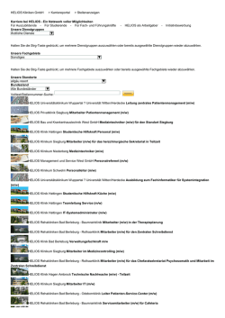 HELIOS Kliniken GmbH > Karriereportal > Stellenanzeigen Karriere