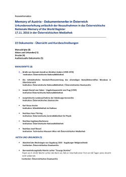 der PDF-Datei - Österreichische Mediathek