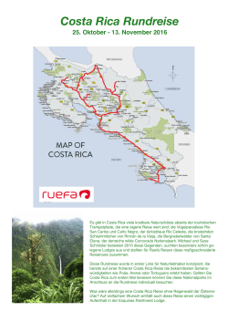 Costa Rica Rundreise - Regenwald der Österreicher