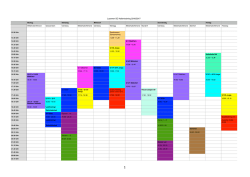 Hallentraining Belegung 2016/2017
