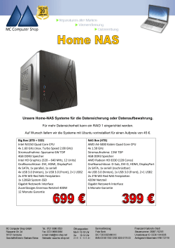 Home NAS - MC Computer Shop