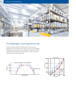 durchg&auml;ngige Leistungssteuerung