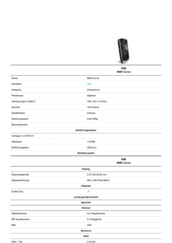 Hersteller Datenblatt - bb-net