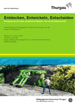 Entdecken, Entwickeln, Entscheiden