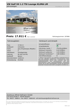 Preis: 17.811 € MwSt. ausweisbar