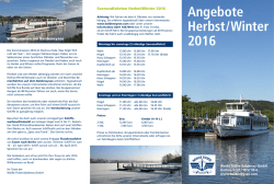 Herbst - Weisse Flotte Baldeney