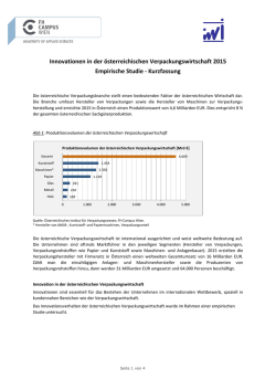 Innovationen in der &ouml;sterreichischen