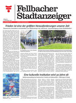 aktuellen Stadtanzeiger downloaden