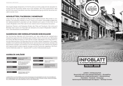 infoblatt - Altstadt Vereinigung Wil