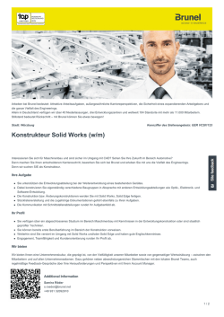 Konstrukteur Solid Works Job in Würzburg