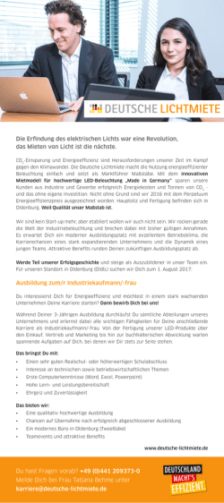 Du hast Fragen vorab? +49 (0)441 209373