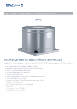 DRV-EC - TROX TLT GmbH