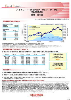 （毎月分配型） 愛称：杏の実